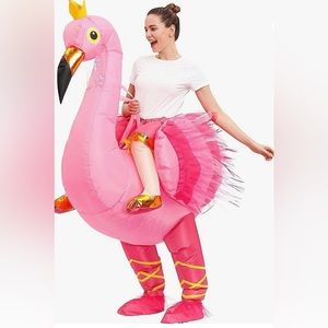 KOOY Inflatable Flamingo Costume large